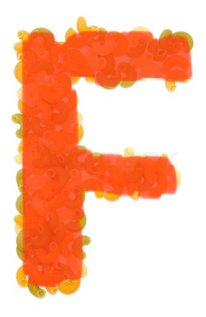 The Letter F Of Pasta