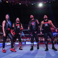 The O.C. | Mia Yim, AJ Styles, Luke Gallows, and Karl Anderson | Raw | December 19, 2022 - wwe photo