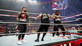 The Usos and Kevin Owens | Undisputed WWE Universal Title Match | Royal Rumble | Jan. 28, 2023 - wwe photo