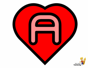  Valentine दिन Letter A