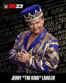 WWE 2K23 • Jerry 'The King' Lawler - wwe photo