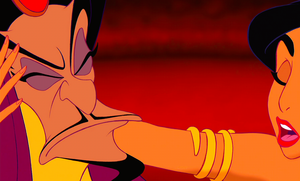 Walt Disney Screencaps - Jafar & Princess Jasmine