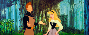  Walt Дисней Screencaps - Prince Phillip & Princess Aurora