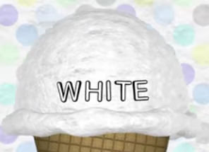 White Ice Cream Scoops