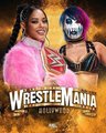 🌸 Bianca Belair vs Asuka ㊗️ WrestleMania 2023 - wwe photo
