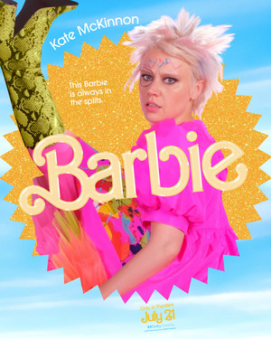  búp bê barbie (2023) Poster