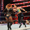 Becky Lynch and Trish Stratus vs Liv Morgan and Raquel Rodriguez | Monday Night Raw | April 2023  - wwe photo