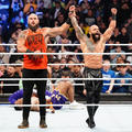 Braun Strowman and Ricochet | Friday Night Smackdown | March 31, 2023 - wwe photo