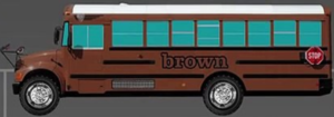 Brown Bus