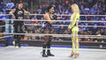 Charlotte Flair, Rhea Ripley and Dominik Mysterio | Friday Night Smackdown | March 17, 2023 - wwe photo