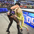 Charlotte Flair, and Rhea Ripley | Friday Night Smackdown | March 17, 2023 - wwe photo