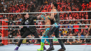  Damien Priest with Dominik Mysterio vs Rey Mysterio | Monday Night Raw | March 27, 2023