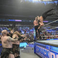 Drew McIntyre and Sheamus blindsided by the Viking Raiders | Friday Night Smackdown | 2023 - wwe photo