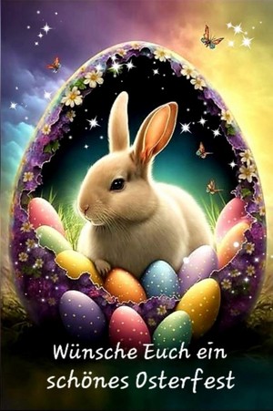 Frohe Ostern für dich und deine Familie Remy🥕🐇🌸