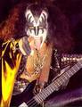 Gene ~Tokyo, Japan...March 31, 1978 (ALIVE II Tour) - kiss photo
