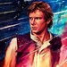 Han Solo | Star Wars Celebration Europe 2023 Badge Art - star-wars icon