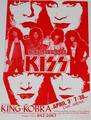 KISS poster ~Pittsburgh, Pennsylvania...April 12, 1986 (Asylum Tour)  - kiss photo