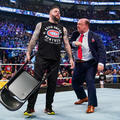 Kevin Ownes and Paul Heyman | WWE Undisputed Universal Title Match | February 18, 2023 - wwe photo