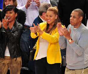  Melanie Fiona, Beyoncé and Jay-Z