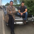 Misha/Jensen - Behind The Scenes - jensen-ackles-and-misha-collins photo