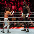 Mustafa Ali vs Omos | Raw | March 20, 2023 - wwe photo