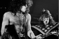 Paul and Ace ~Evansville, Indiana...December 8, 1974 (Hotter Than Hell Tour)  - kiss photo
