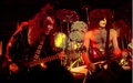 Paul and Gene ~Evansville, Indiana...December 8, 1974 (Hotter Than Hell Tour)  - kiss photo