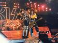 Paul and Gene ~Long Beach, California...February 18, 1985 (Animalize Tour)  - kiss photo