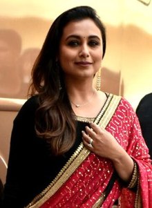  Rani wearing a saree!