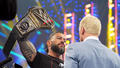 Roman Reigns and Cody Rhodes | Friday Night Smackdown | March 31, 2023 - wwe photo