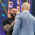 Roman Reigns and Cody Rhodes | Friday Night Smackdown | March 31, 2023 - wwe photo