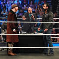 Sheamus and Drew McIntyre with Adam Pearce | Friday Night Smackdown | March 24, 2023 - wwe photo