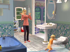  The Sims 2 부엌, 주방 & Bath Interior 디자인 Stuff