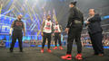  Roman, Jimmy, Jey and Solo | Roman Reigns' 1,000-day title celebration | Friday Night Smackdown - wwe photo