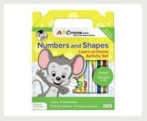 ABCmouse Numbers & Shapes Learn-At-Home Activity Set