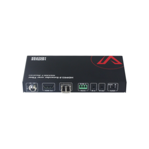  AV Access 4K HDMI 2.0 Fiber Extender, OM3 Multi-Mode Optical Fiber, 2-Way IR, HDCP2.2, RS232