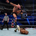 Austin Theory vs. Bobby Lashley vs. Bronson Reed -- United States Title Triple Threat Match - wwe photo