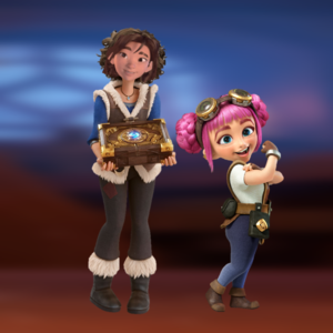  Ava and Bertie Girls Power Time from Hearthstone 1
