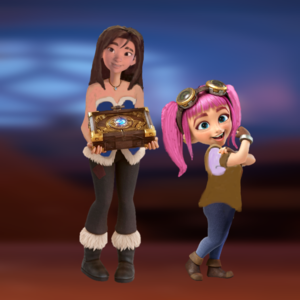  Ava and Bertie Girls Power Time from Hearthstone 3