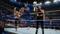 Bianca Belair with Liv Morgan and Raquel Rodriguez | Friday Night Smackdown | May 5, 2023 - wwe photo