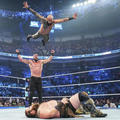 Braun Strowman and Ricochet vs The Viking Raiders | Friday Night Smackdown | April 21, 2023 - wwe photo