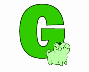  Cat And Dog Letter G