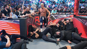  Cody Rhodes vs 美国职业摔跤 security | Monday Night Raw | April 17, 2023