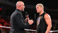 Cody Rhodes with Adam Pearce | Monday Night Raw | April 17, 2023 - wwe photo
