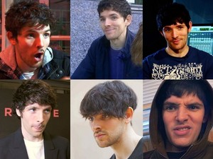  Collage of Colin's emotions.