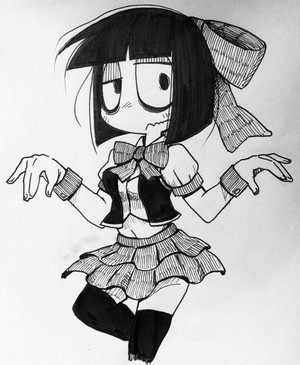 Creepy Susie Cute জীবন্ত dress