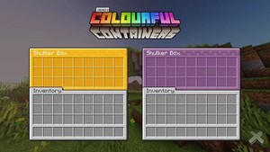  Dyed shulker box GUI Update
