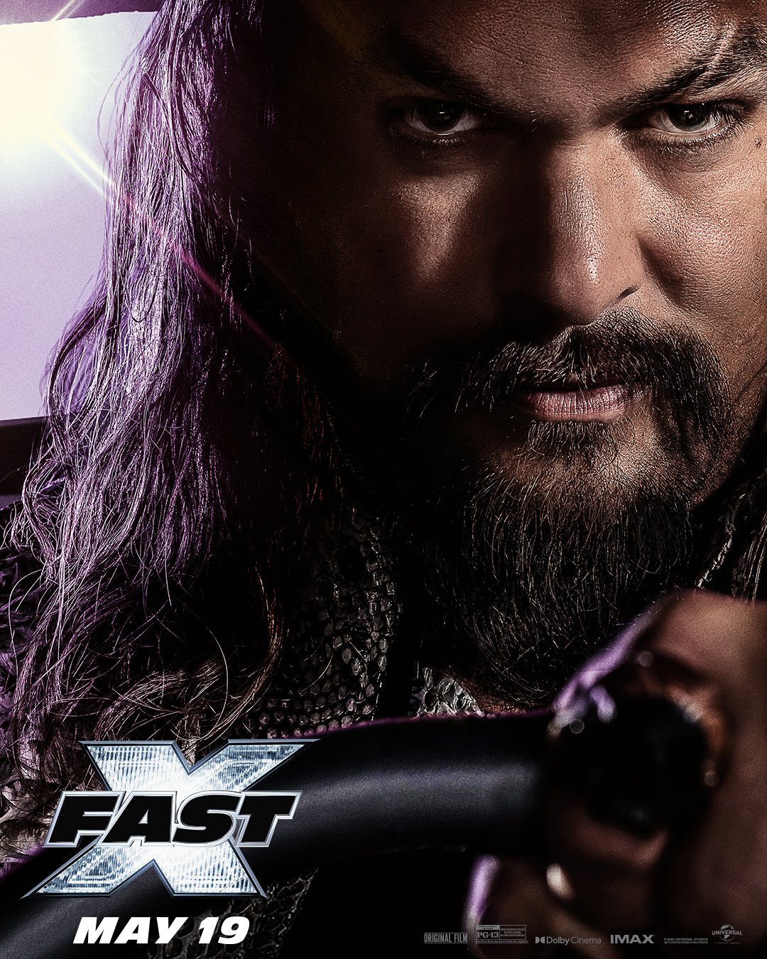 Fast X (2023) Character Poster Jason Momoa as Dante Reyes Fast and