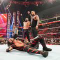 Finn Bálor and Damien Priest with Shinsuke Nakamura | Monday Night Raw | May 22, 2023 - wwe photo