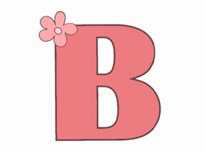  bunga Letter B